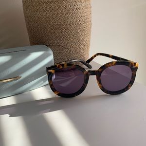 Karen Walker Super Duper Sunglasses Tortoiseshell